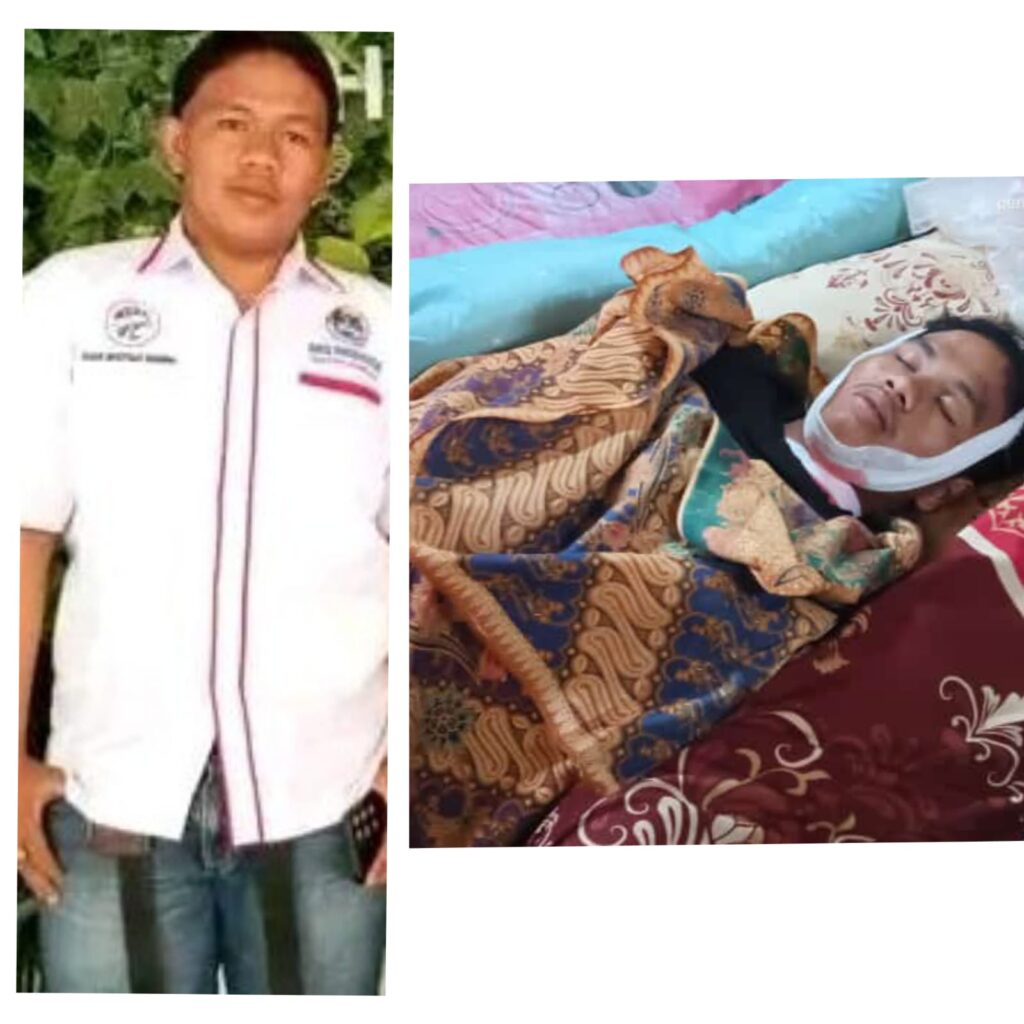 Jurnalis IWO indonesia Empat Lawang Dibacok Orang Tidak Dikenal Hingga meninggal