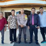 Bhabinkamtibmas Polresta Manado Tingkatkan Pengamanan Ibadah Raya Minggu Pagi