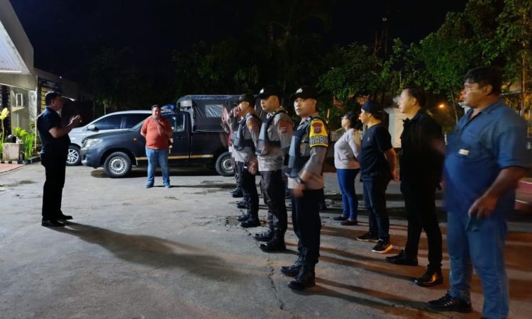 Polsek Wanea Bersama Perangkat Kecamatan dan Kelurahan Pakowa Berantas Pelanggaran di Wilayah Karombasan