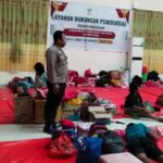 115 Pengungsi Gunung Ruang Kabupaten Sitaro Aman di Posko Sentra Tumou Tou Manado