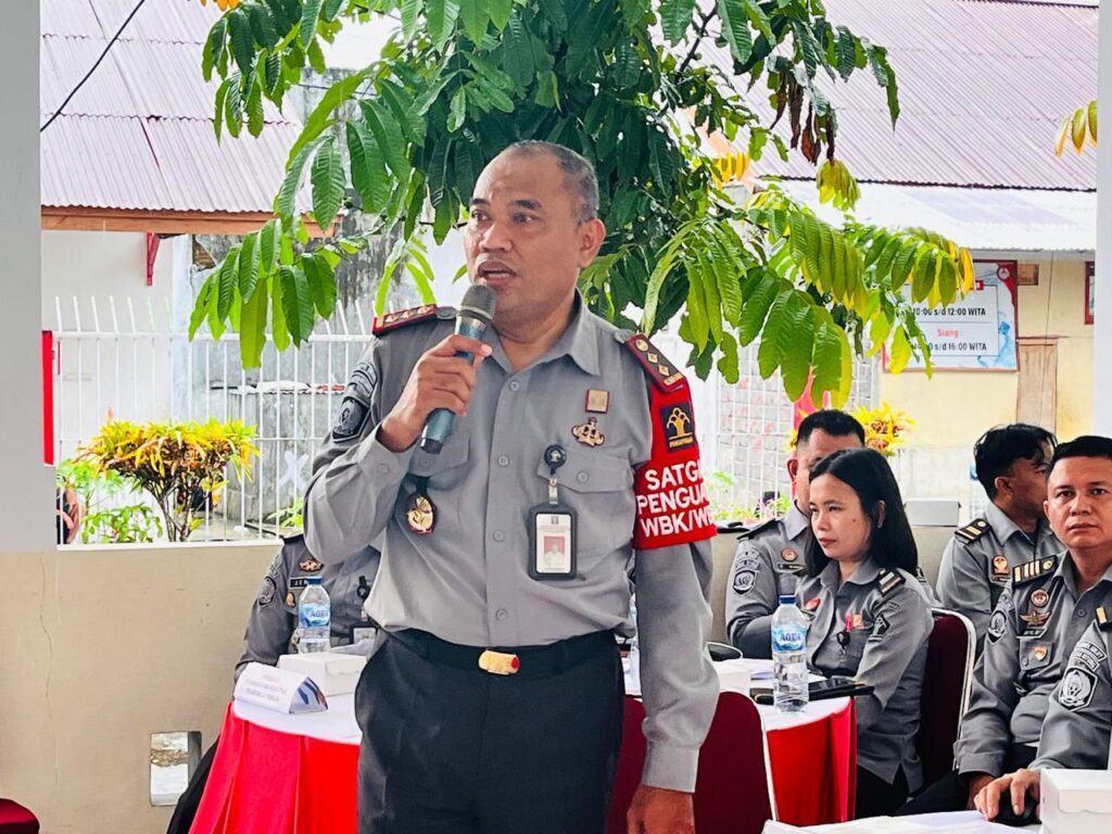 Evaluasi Zona Integritas Menuju Wilayah Bebas Korupsi di Lapas Kelas IIB Bitung
