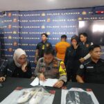 Polres Karawang melakukan rilis terhadap pengungkapan tindak pidana perbuatan cabul