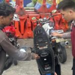 Patroli Rayon Samapta Polresta Manado Amankan Kendaraan R2 Tanpa TNKB