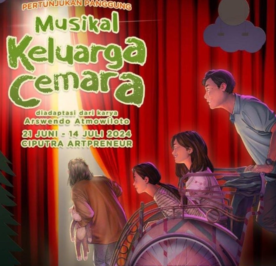 Visinema Studios Rilis Teaser Poster Pertunjukan Panggung Musikal Keluarga Cemara, Waktu Pemesanan Tiket Semakin Dekat!