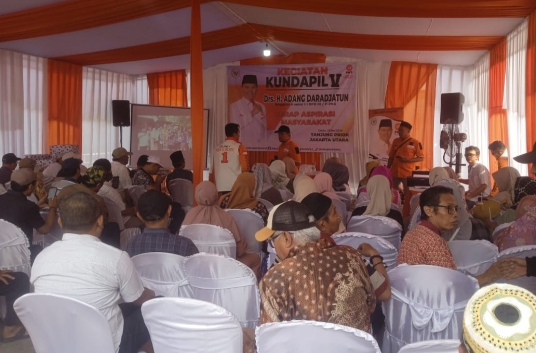 Bapak . Drs.H.Adang Daradjatun Mengadakan Kundapil V Di Tanjung Priok Jakarta Utara