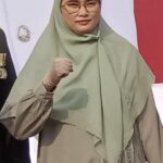 Ketua KPU Kab Karawang hadir pada peringatan Hari Lahir nya Pancasila yang di peringati Hari Sabtu 1 Juni 2024 di halaman Plaza Pemda
