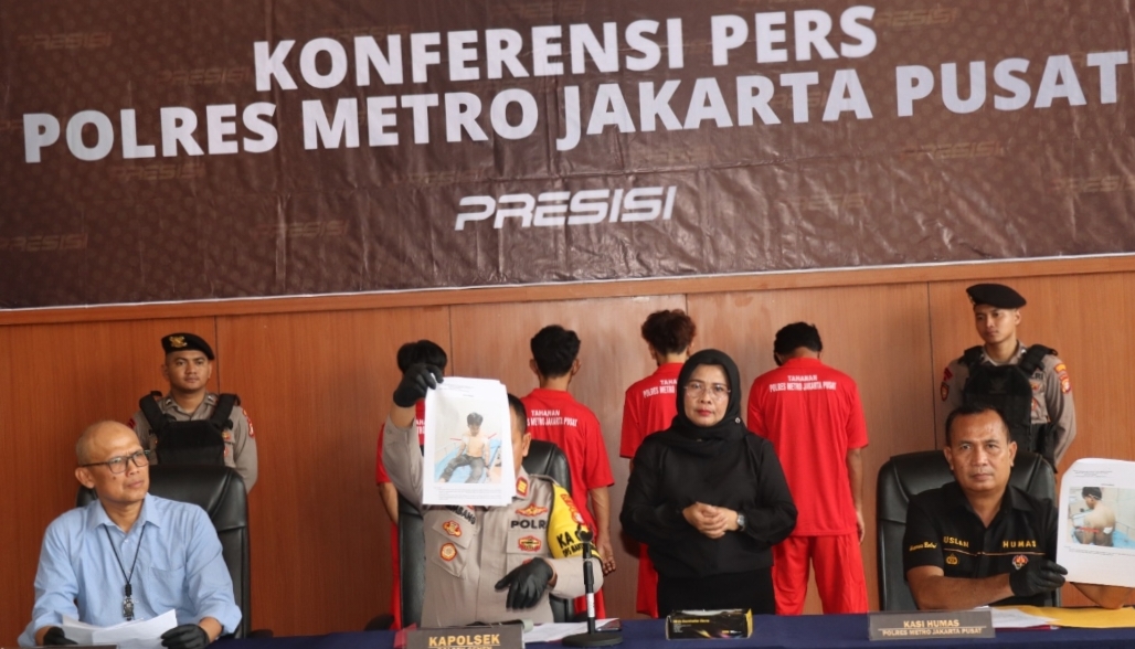 Polsek Senen Ringkus Pelaku Penusukan di Kramat Bundar