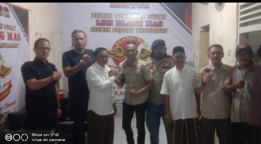 DPC LSM ELANG MAS Majalengka bersilaturahmi ke Kantor DPP