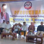 Pengukuhan Tim Pemenangan dan Kampanye Bakal Calon Bupati dan Wakil Bupati OKU Selatan