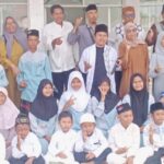 Sambut 10 Muharam 1446 H. DKM Thoriqul Huda Desa Muara santuni puluhan anak Yatim Piatu