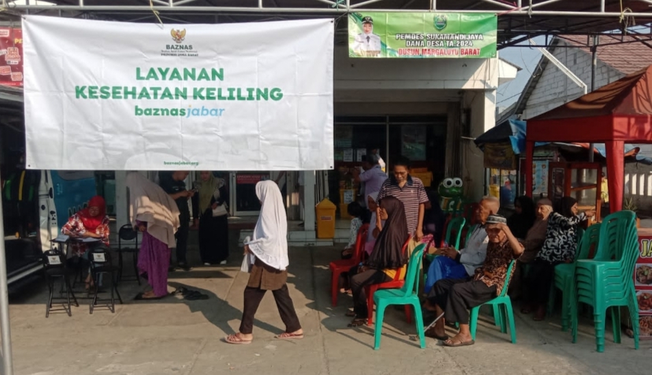 BAZNAS Jabar Mengadakan Kegiatan Kesehatan Keliling