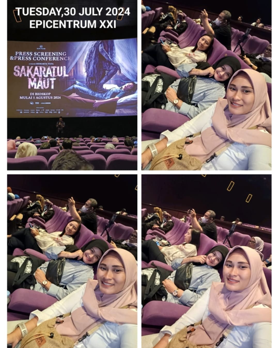 FILM SAKARATUL MAUT KARYA TERBARU SIDHARTA TATA BERSAMA RAPI FILM AKAN TAYANG MULAI 1 AGUSTUS 2024 DI BIOSKOP TANAH AIR