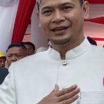 Peringatan HUT Kemerdekaan RI yang ke 79, seluruh aparat pemerintah termasuk Forkopimda hadir dalam Upacara Pengibaran Bendera yang berlangsung di lapang Karang Pawitan