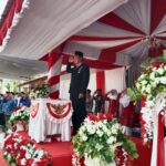 Upacara Penurunan Bendera 17 Agustus di Kecamatan Lintang Kanan Berlangsung Khidmat
