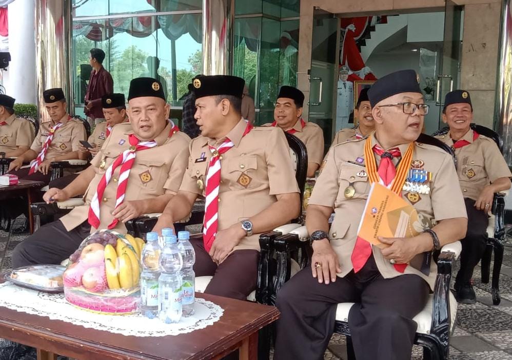 peringatan Hari Pramuka yang ke 63,yang berlangsung Meriah di Plaza Pemda 24 Agustus 2024