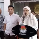 KPU Gelar Konferensi pers dalam mempersiapkan Acara Penerimaan Calon Bupati Dan Wakil Bupati
