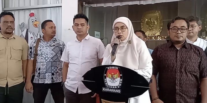 KPU Gelar Konferensi pers dalam mempersiapkan Acara Penerimaan Calon Bupati Dan Wakil Bupati