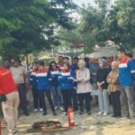 Bhabinkamtibmas Ikuti Simulasi dan Pelatihan Penggunaan APAR di Taman Pondok Ungu