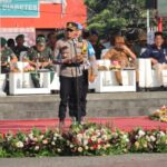 Polres Metro Bekasi Kota Gelar Pasukan Ops Mantap Praja Jaya 2024, Siap Amankan Pilkada Serentak di Kota Bekasi