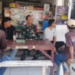 Sinergitas TNI-Polri Patroli Wilayah Mustikasari, Sosialisasikan HALO POLISI 110 Bebas Pulsa