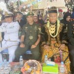 Kapolsek Blanakan sebagai pembaca tek undang undang dasar th 1945 Dalam Acara Upacara Bendera HUT Kemerdekaan Republik Indonesia Ke 79