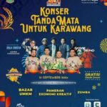 Memperingati hari jadi Karawang yang ke 391, Dinas Koprasi Kab Karawang mengadakan bazar UMKM Tanda Mata untuk Karawang.