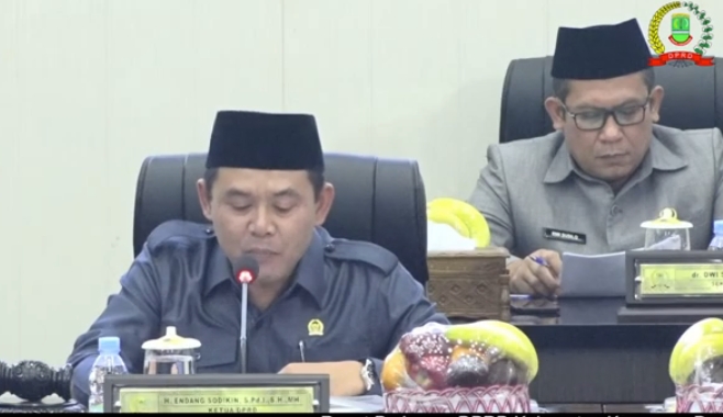 Ketua DPRD Karawang Pimpin Rapat Paripurna Istimewa HUT Karawang Ke – 391