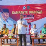 Antusias Ratusan Masyarakat Kendari Barat Pada Kampanye Perdana AJP-ASLI di Pilwali Kota Kendari.