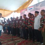 Pelantikan Pengurus Markas Cabang laskar Merah Putih Kab.OKU Timur.