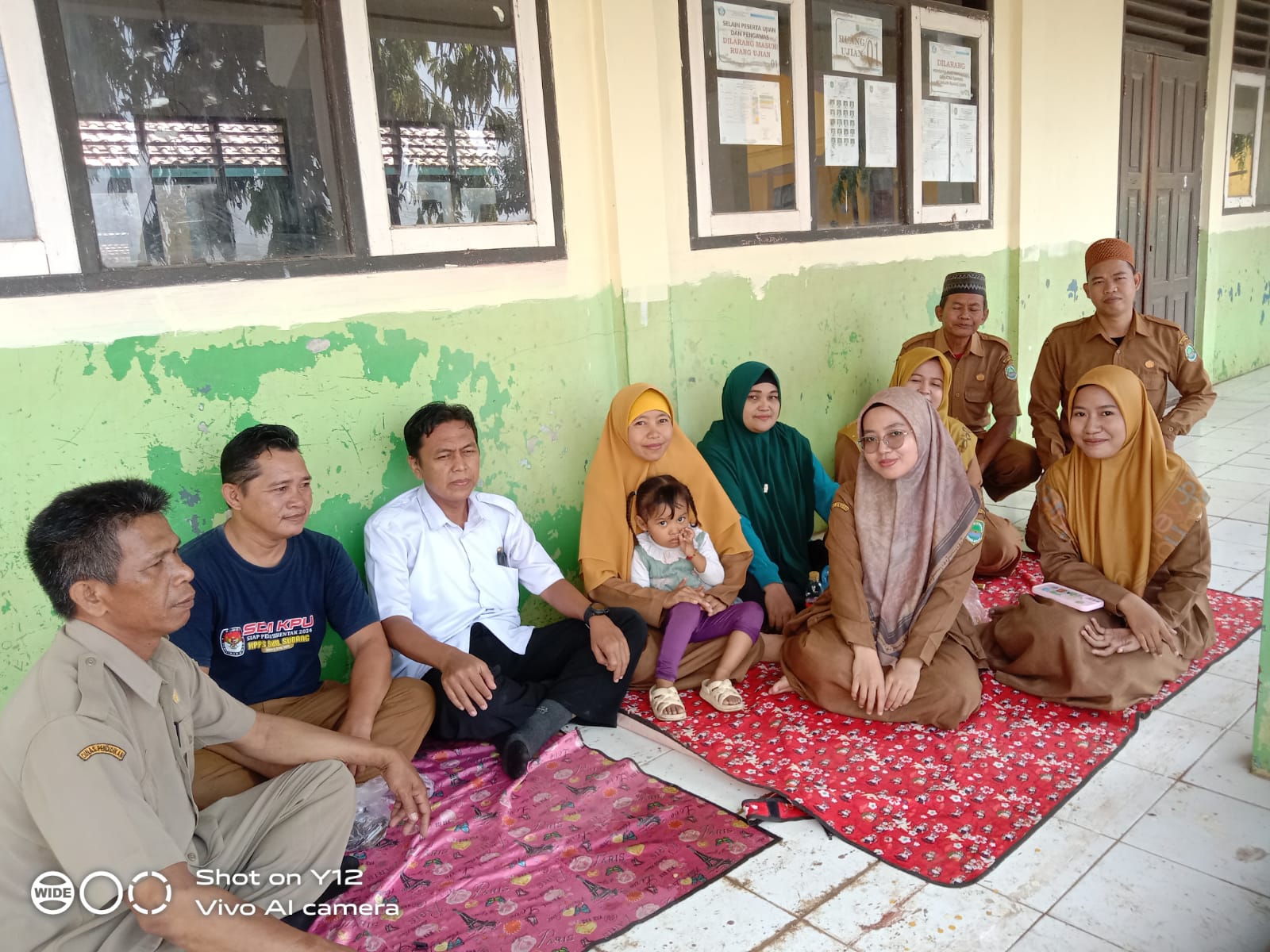 Rehabilitasi Gedung Sekolah SD Negeri Sumur Sapi Desa Tanjung Tiga Kecamatan Blanakan Sudah Di Tempati Para Siswa.