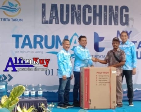 Peluncuran Rumah Air Taruma+ dan Aplikasi My Tirta Tarum di Kabupaten Karawang