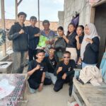 Indonesia Social People Berikan Bantuan Sembako Kepada Tasim Korban Puting Beliung