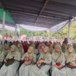 Silaturahmi dan Doa Bersama dalam Tabligh Akbar di Desa Teluk Jambe