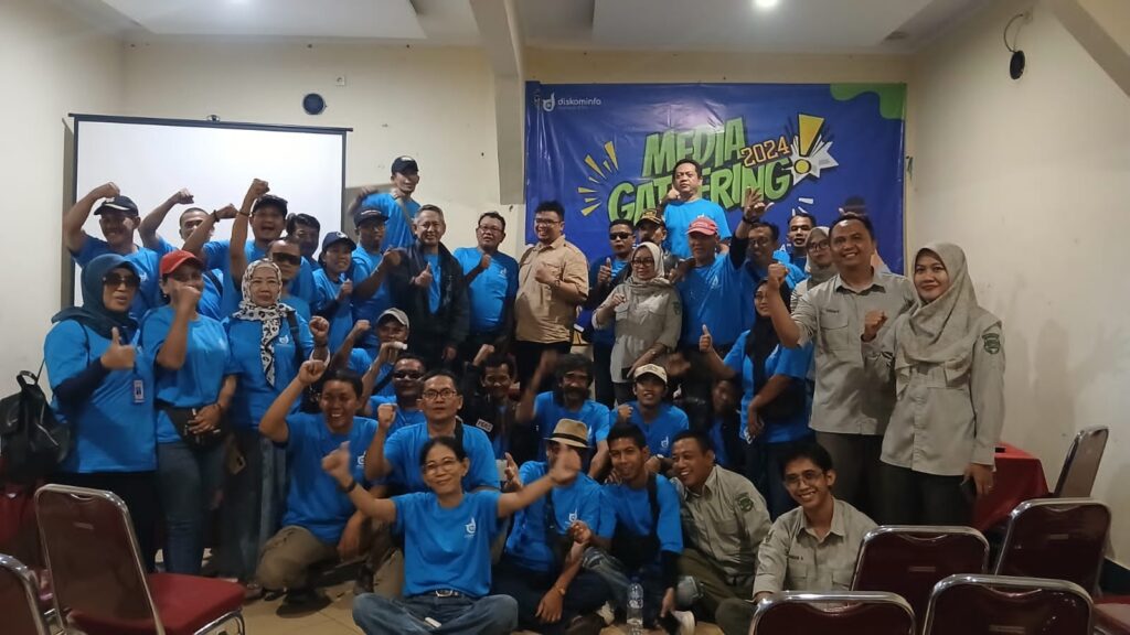 Media Gathering ,Diskominfo Purwarkarta Titi Beratkan Kerja Sama Riang Gembira Dan Berkualitas Bersama Awak Media