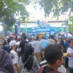 Stadion Bojonegoro Membludak ,Antusias Masyarakat Mendukung 02 WANNUR Selasa 19-11-2024
