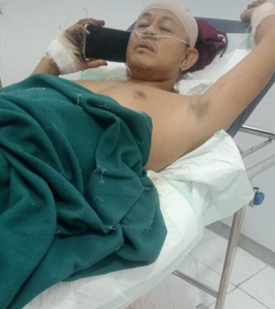 Wartawan Dibacok Preman di Tambang Galian C Tuban