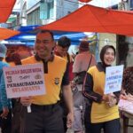 Sukseskan Pilkada Serentak, Kapolres Pelabuhan Makassar Ajak Warga dengan Cara Unik