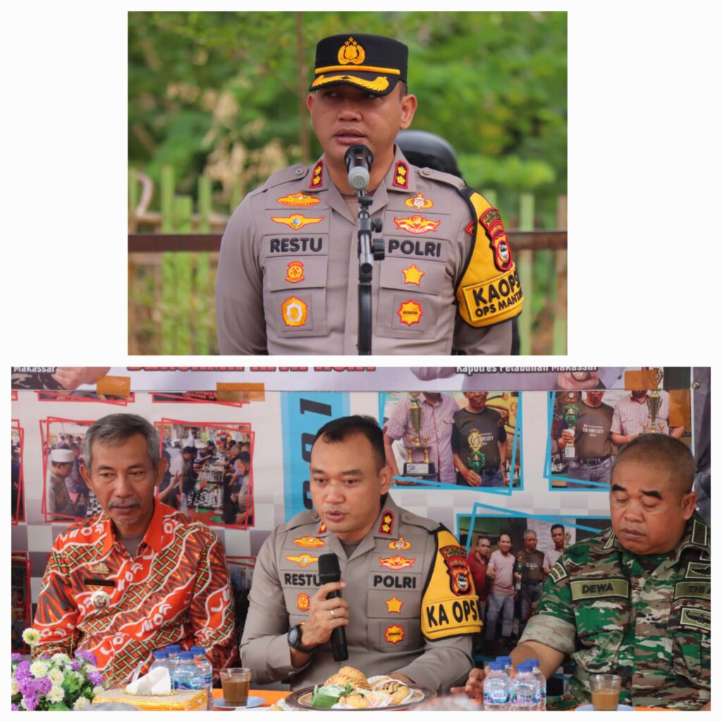 *Hadapi Cuaca Ekstrem di Makassar, Ini Pesan Penting dari Kapolres Pelabuhan*