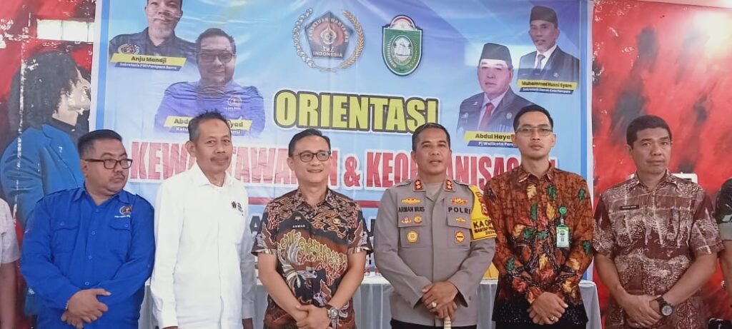 Kapolres Parepare Arman Muis Menghadiri Pelatihan Orientasi Yang Dilaksanakan PWI Parepare Barru