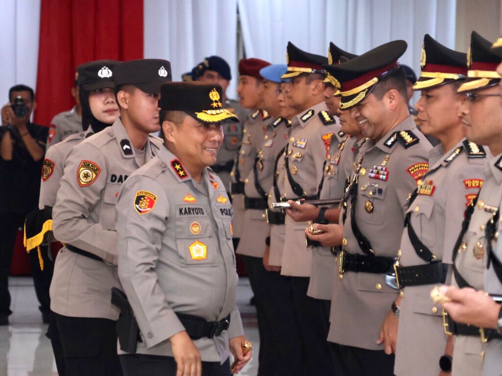 Kapolda Metro Jaya pimpin Setijab 9 Pejabat Utama Di Jajaran Kapolres