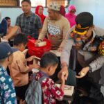 Kapolres Palopo AKBP  Safi’i Nasikin Pimpin Pemberian Makan Bergizi Geratis