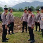 AKBP Safi’i Nafsikin Pimpin Pengecekan Lahan Program Ketahanan Pangan Untuk Kemandirian Masyarakat