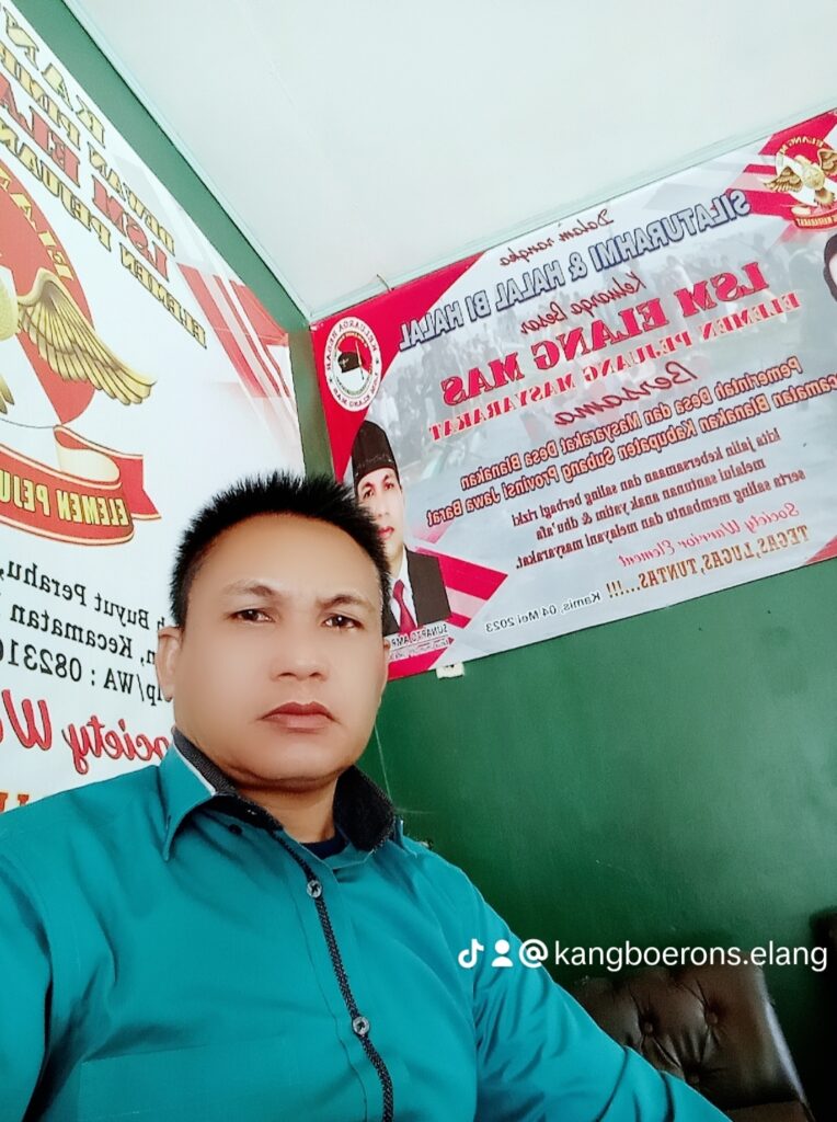 Ketum DPP LSM ELANG MAS : Kemarahan Rakyat tinggal menunggu waktu 