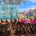 Dukung Ketahanan Pangan dan MBG, Polsek Blanakan Subang Launching Penguatan Program Pekarangan Pangan Lestari