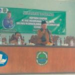 KOORWIL PENDIDIKAN KECAMATAN CIASEM YANG BARU,DI SAMBUT TARIAN BUDAYA JAWA BARAT. 