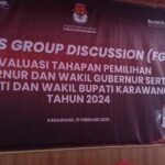 KPU Kabupaten Karawang Gelar Evaluasi Pilkada 2024
