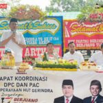 HUT Partai Gerindra Yang Ke 17 Ingin Lebih  Dekat Dan Bermanfaat Untuk Masyarakat