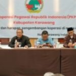 Rapat Anggota Tahunan Di Hadiri Kadis Koperasi Dan UKM Dindin Rachmadhy