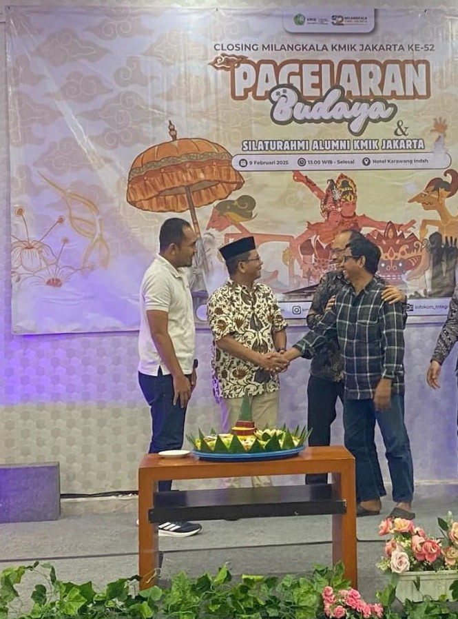 “Gemilang KMIK Jakarta” Kadis Disparpud H Jaeni Menghadiri Milangkala KMIK