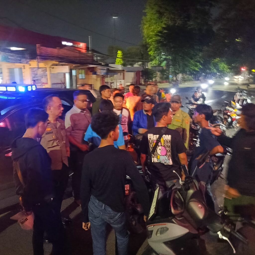 Polsek Rawalumbu Gerak Cepat Bubarkan Kelompok Remaja yang Hendak Tawuran